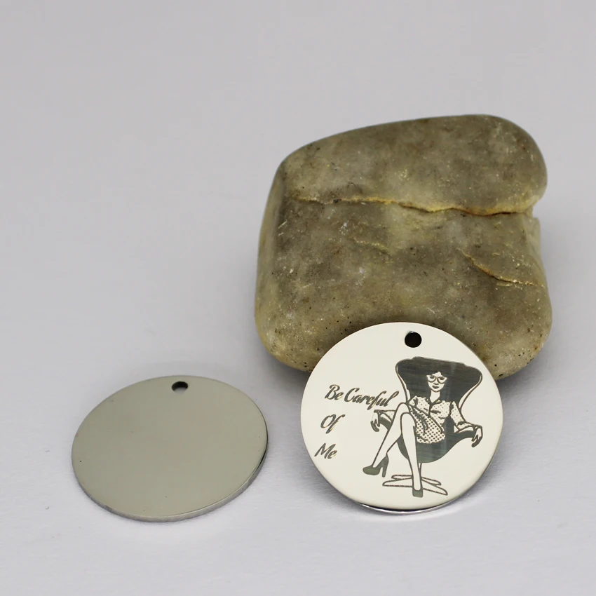 Подвеска Будьте осторожны обо мне Ювелирное Украшение из нержавеющей стали