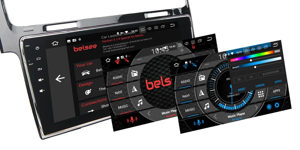 Belsee 10,1 дюймов Android 9,0 для Golf 7 MK7 2013 4 Гб+ 64 Гб автомобильное радио стерео головное устройство Авторадио плеер gps навигация