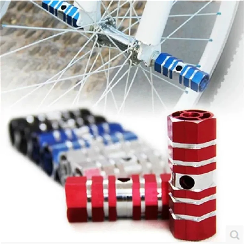 Горячая Распродажа 1 пара велосипедных BMX цилиндров из алюминиевого сплава 3/8 Axle