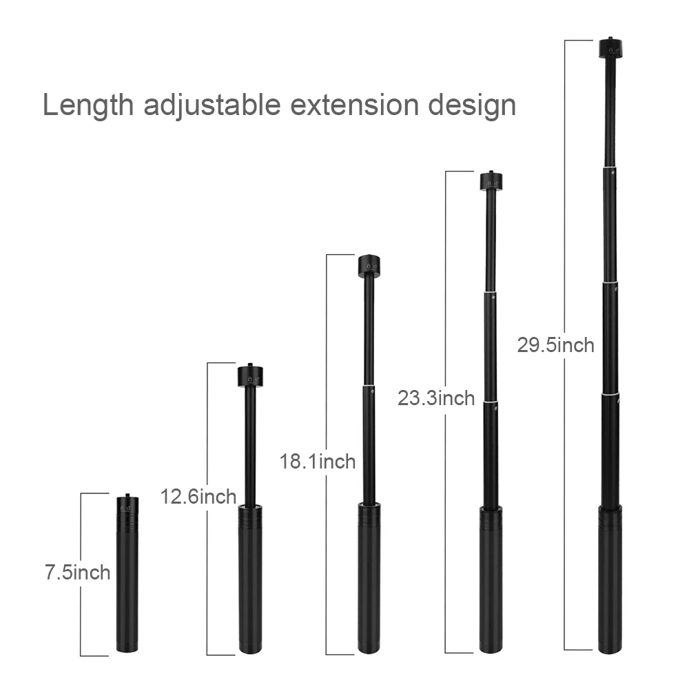 Удлинительный полюс Reach Rod Bar Tube для Feiyu SPG WG G6 G5 Ручной Стабилизатор GoPro Zhiyun Smooth 4 Q DJI