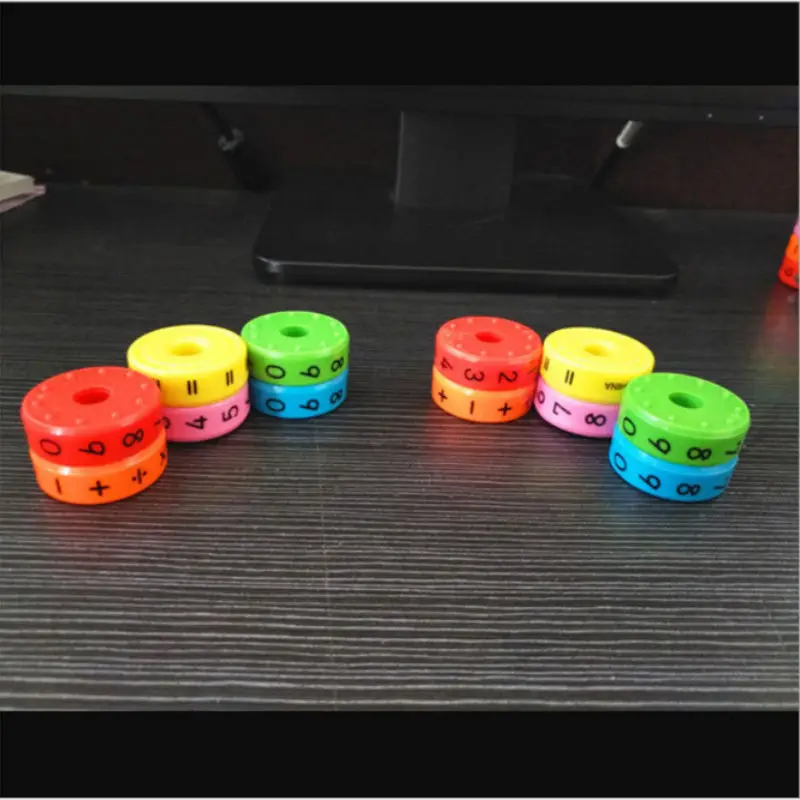 Магнитный цифровой обучающий пазл цифровая арифметика плюс сложение вычитание