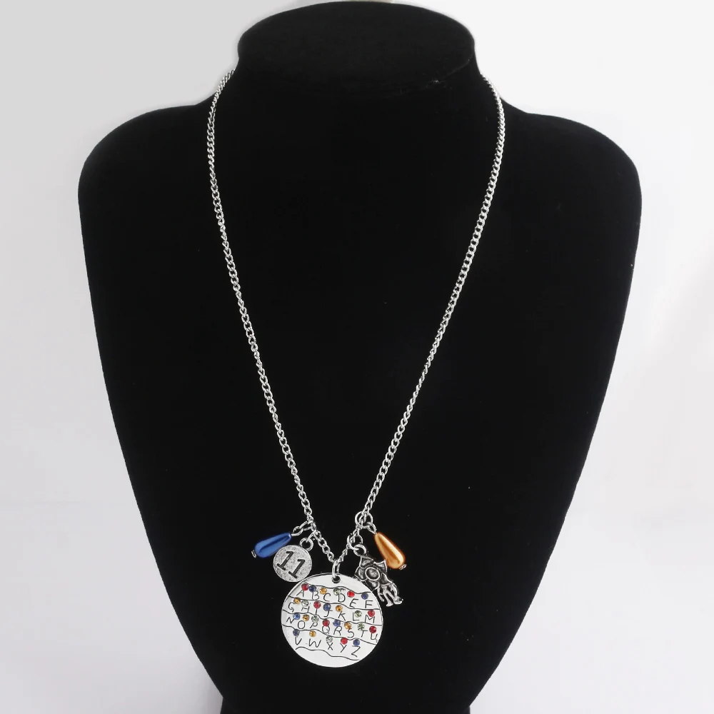 Новинка браслеты SG с изображением незнакомых вещей одиннадцать монстры алфавит