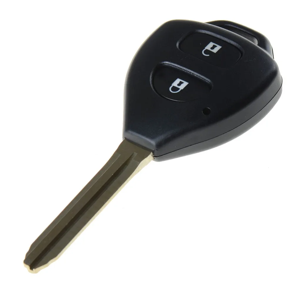 Удаленный ключевой чехол, пригодный для TOYOTA Rav4 Corolla Hilux Prado 2 кнопки Fob OT8G