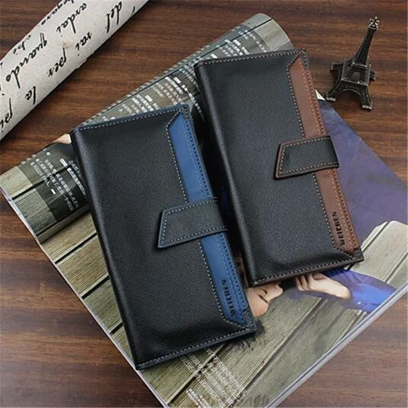 2016 новых европейских и американских мода десять строк долго бумажник мужчины