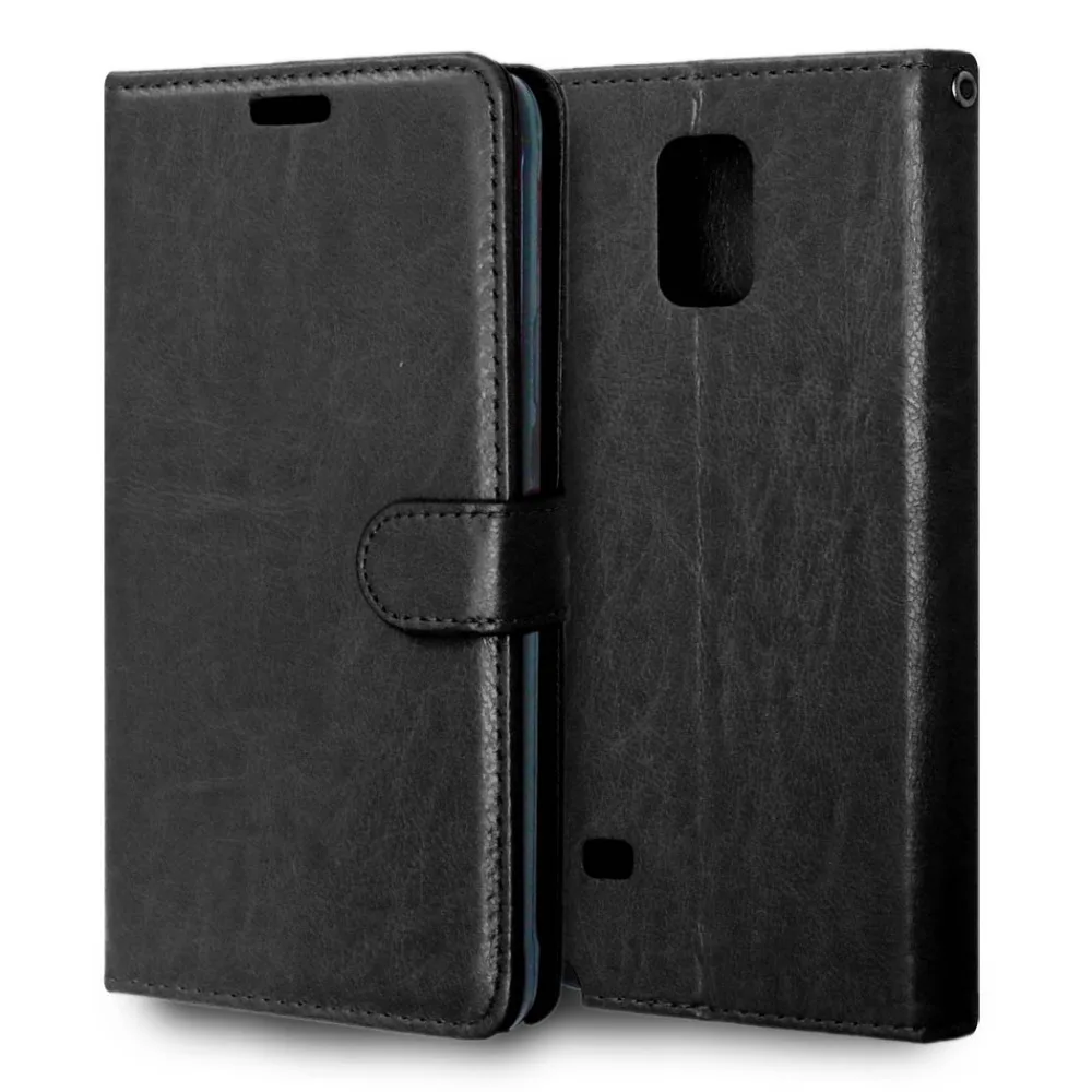 Флип чехол для Samsung Galaxy Note 4 Note4 N910t SM N910u N910v N910W8 фоторамка кожаный телефона|case