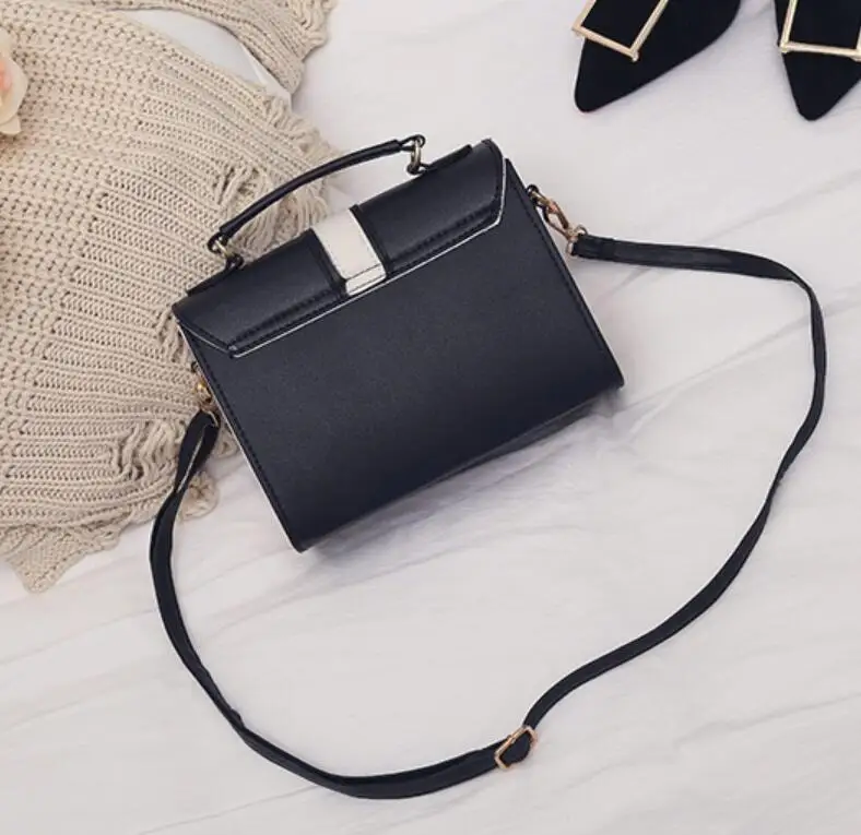 New women's shoulder bags Korean fashion casual Messenger handbags wild hit color bag mini square tide | Багаж и сумки