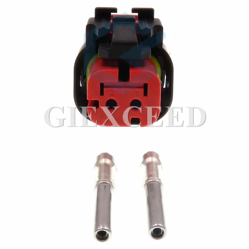 

2 Sets 2 Pin Automotive Camshaft Sensor Plug Electrical Wiring Harness Connector For Cars Excavator