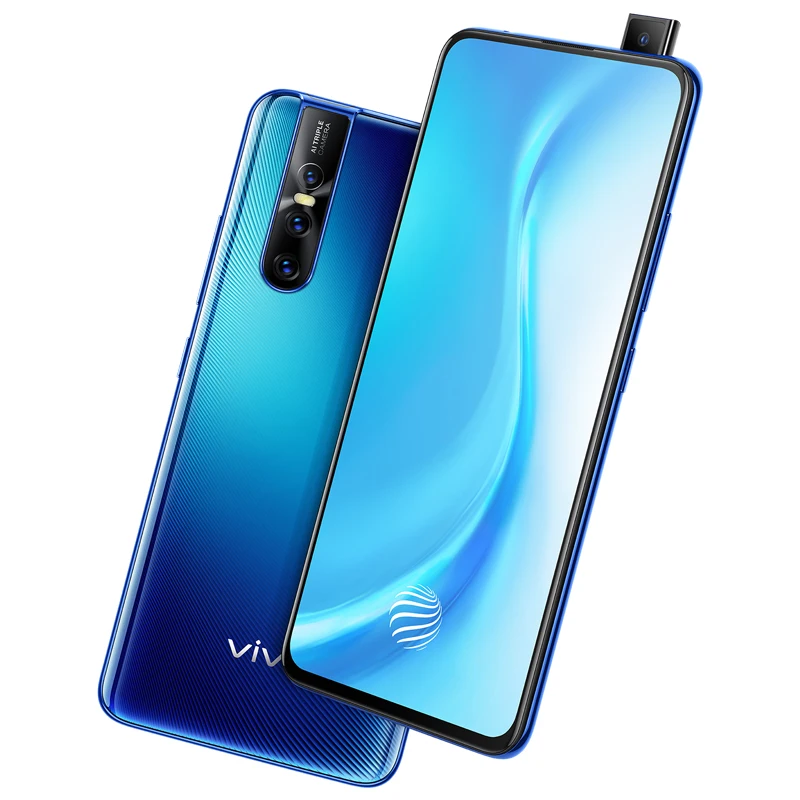 Vivo S1 Pro мобильный телефон 6G 256G snapdragon 675 Восьмиядерный 48MP 32MP фронтальная подъемная
