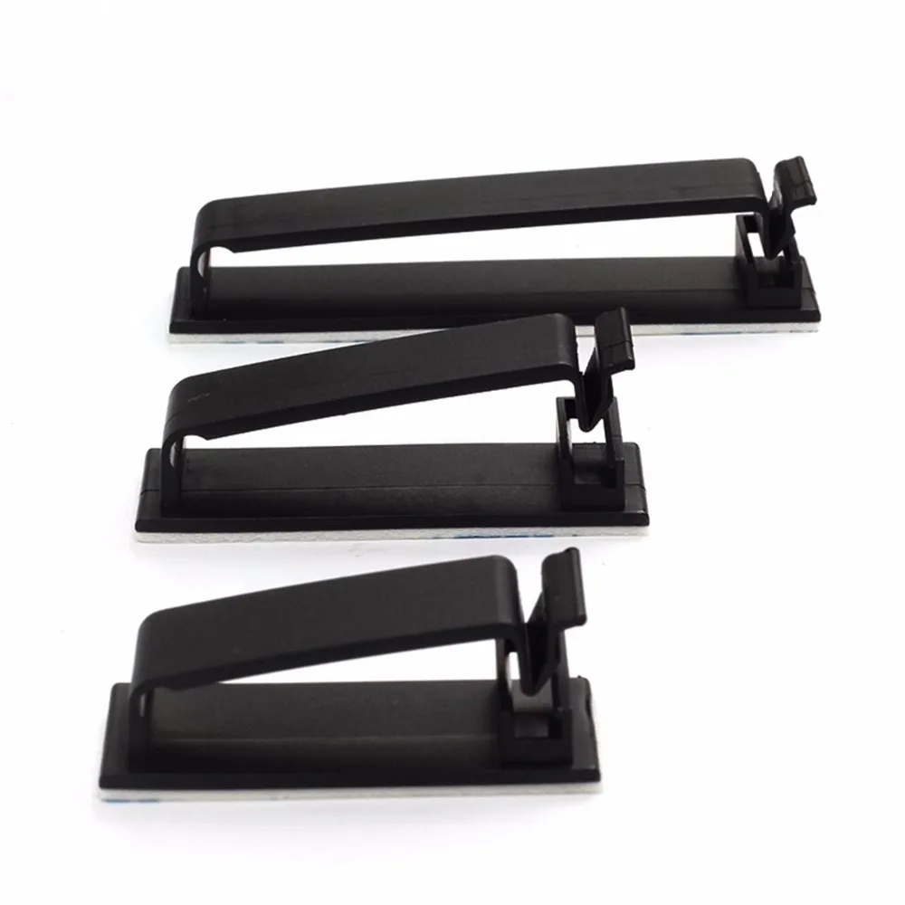 Съемные кабельные зажимы Φ белые или черные провода фиксированные 100 шт./лот |