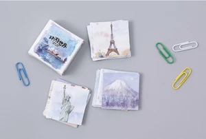 Декоративная наклейка Happy travel (1 лот = 10 упаковок)