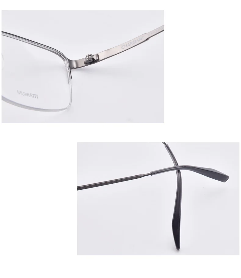 Charmant Pure titanium мужские очки, оправа, мужские прогрессивные Мультифокальные очки, оптические очки, оправа CH10335