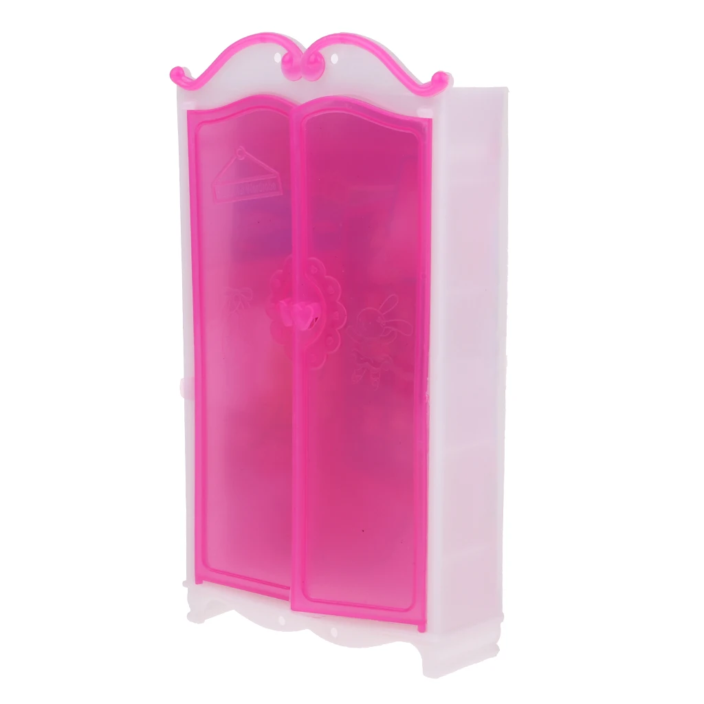 Шкаф для одежды с изображением розы мебель спальни на 30 см декор кукольного дома