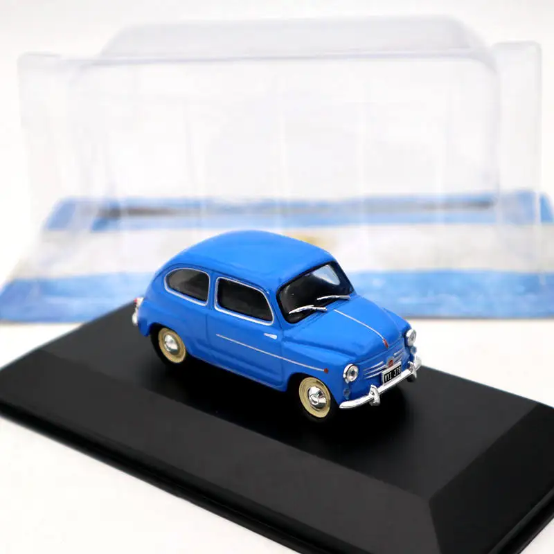 IXO alтая 1:43 Fiat 600D 1962 синий литье под давлением модели Ограниченная серия Коллекция игрушек автомобиль
