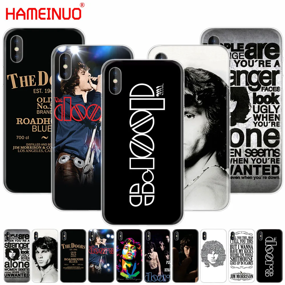 Чехол для мобильного телефона HAMEINUO The doors JIM MORRISON iphone X 8 7 6 4 4S 5 5S SE 5c 6s plus|Бамперы| |