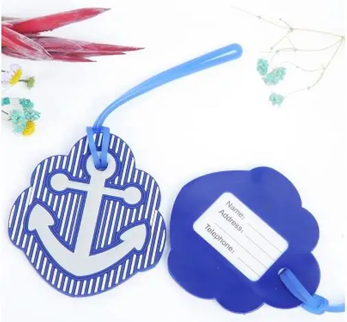 2017 новое прибытие Любовь Харбор бирка для багажа в форме якоря Свадебная