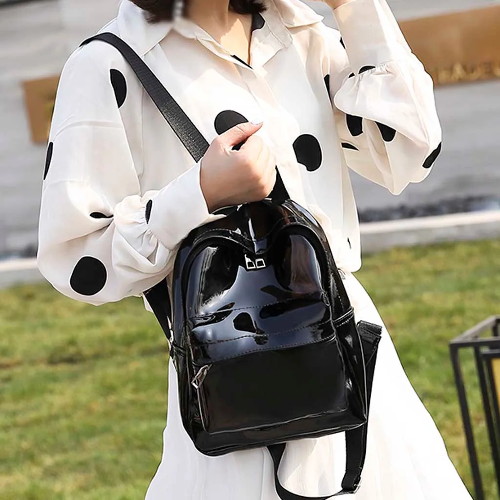 Прозрачный водонепроницаемый рюкзак для женщин модный прозрачный студентов