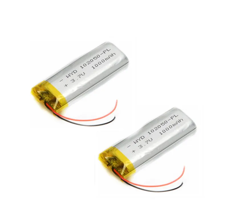 Литий-полимерный аккумулятор для MP3 MP4 GPS Bluetooth мини-камеры Psp 2 шт. Премиум 102050 3 7 В