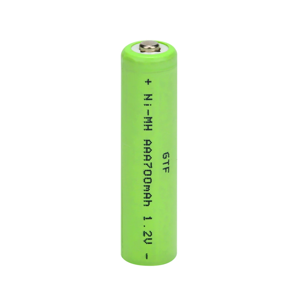 GTF 1,2 V AAA перезаряжаемая батарея 700mah Новая Щелочная аккумуляторная батарея для led игрушка-фонарик mp3 Прямая поставка