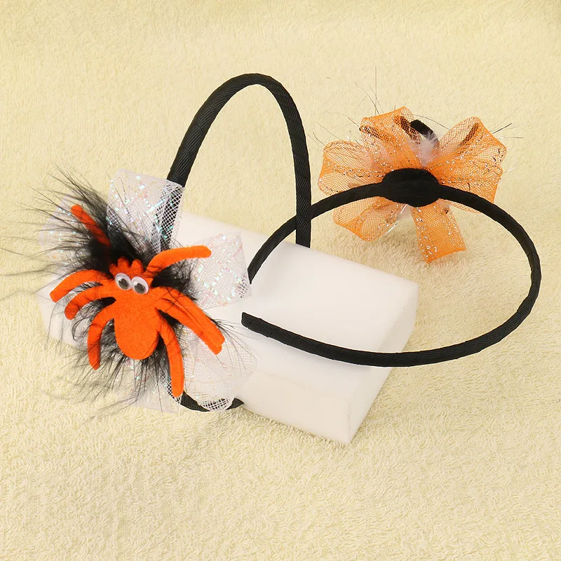 2017 Счастливого Хэллоуина паук повязки на голову креативные милые Детская