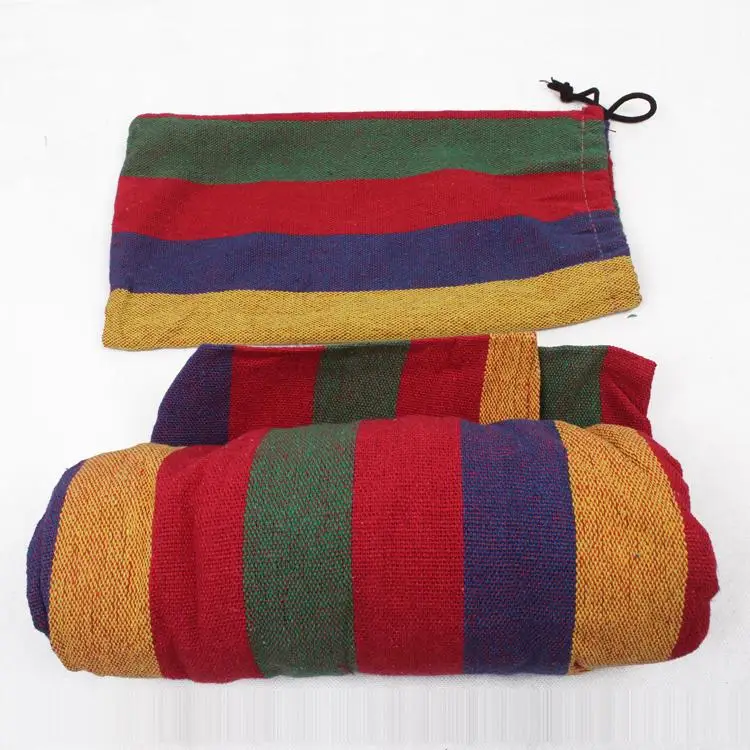 outdoor camping hammock garden swing set indoors bed relaxing sack single double Canvas Max 250KGS ty15006 | Мебель