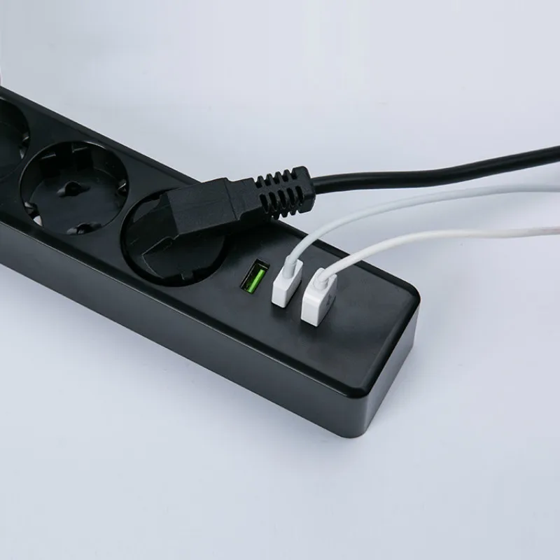 Новый 10A Мощность полосы 3 Порты и разъёмы USB розетки настенная розетка смарт