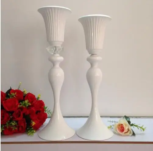 

55 cm Tall Metal Flower Vase Large Trumpet Vase for Wedding Decoration Table Centerpiece Party Decor Wedding Supplies