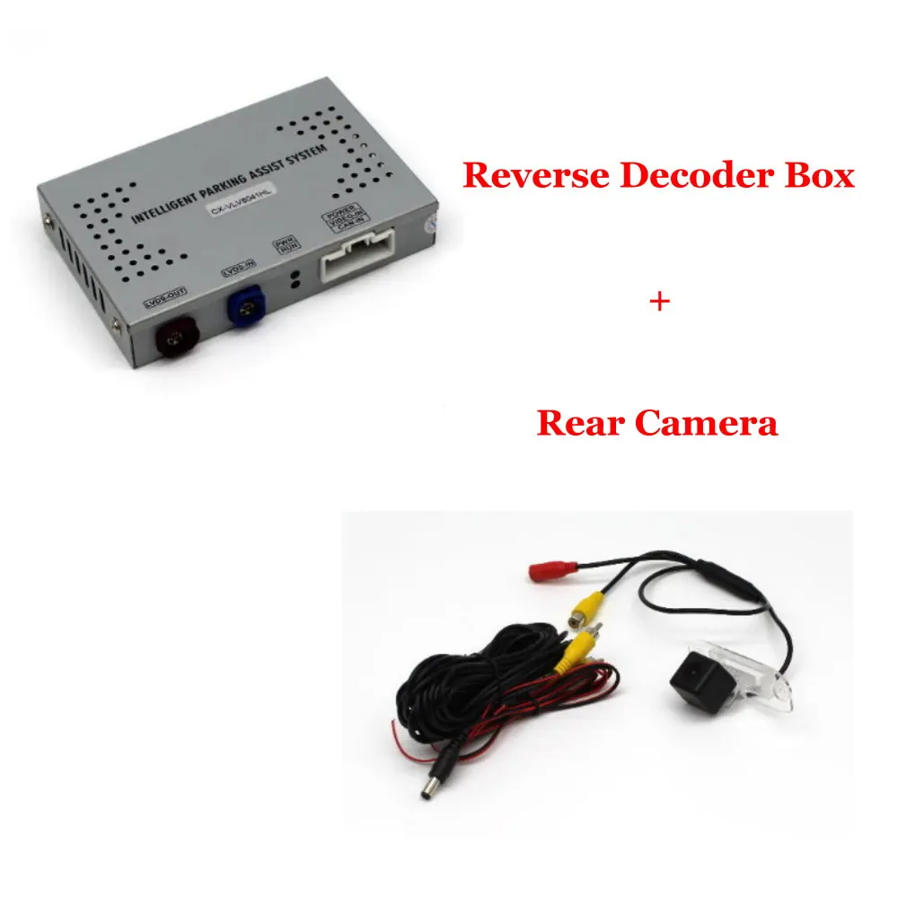 

HD Reverse Reversing Parking Camera For Volvo XC60 2015 Rear View Rearview Backup Camera Decoder Accessories Alarm System