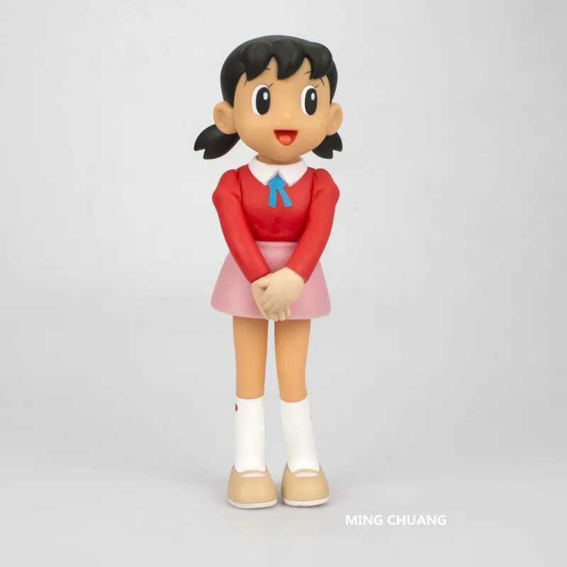 

7" Television Animation Doraemon Minamoto Shizuka Nobita Nobi Vinyl 20CM Action Figure Collectible Model Toy BOX J275