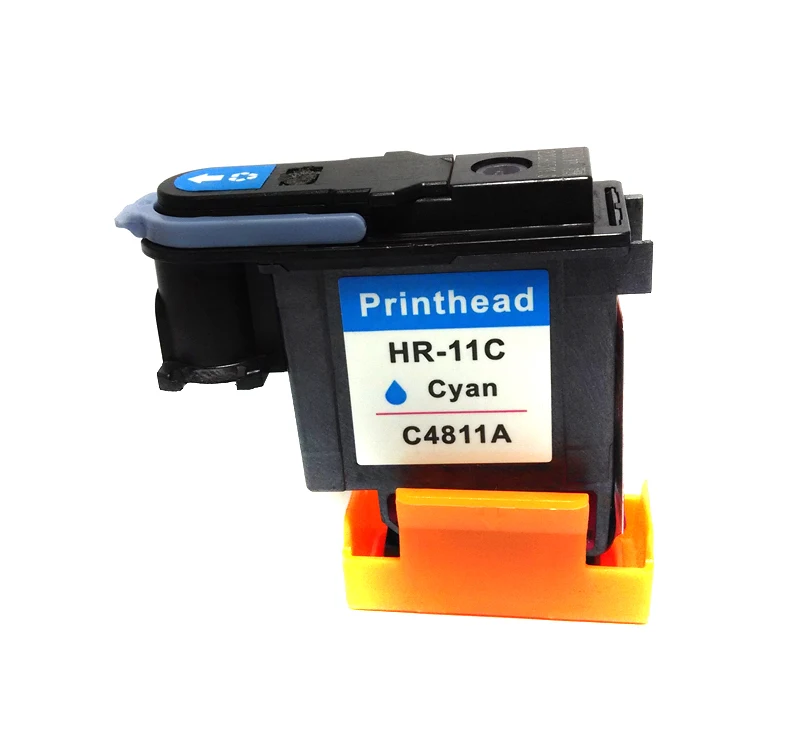 4 шт. печатающая головка CYAN совместима с hp11 1000/1200/2200/100/110 C4811A | Компьютеры и офис