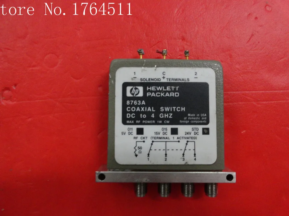 [BELLA] поставка SPDT RF original 8763A DC 4GHZ 24В|rf services|rf equipmentrf remote control kit |