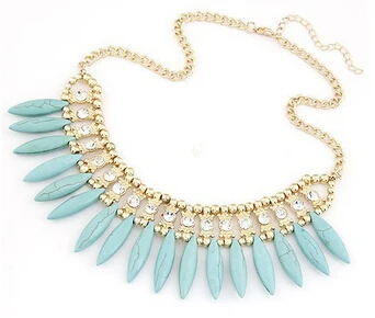 Ожерелье KMVEXO женское в стиле ретро с кисточками и кристаллами чокер 2019 - купить по