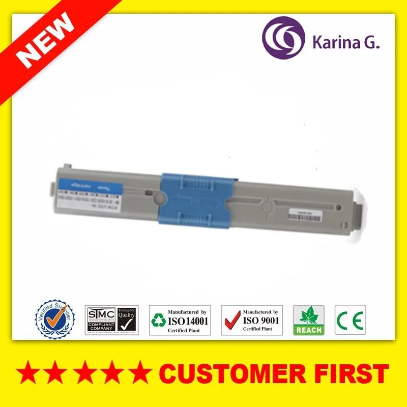 Восстановленный для цветного картриджа с тонером OKI C301 C321 Okidata и т. д.|Картриджи