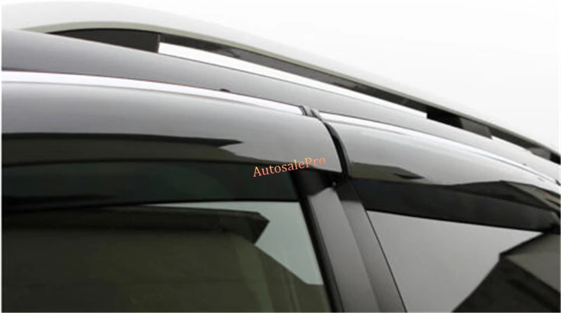 4 шт. хромированные солнцезащитные козырьки для Subaru Forester 2013 2014 | Автомобили и