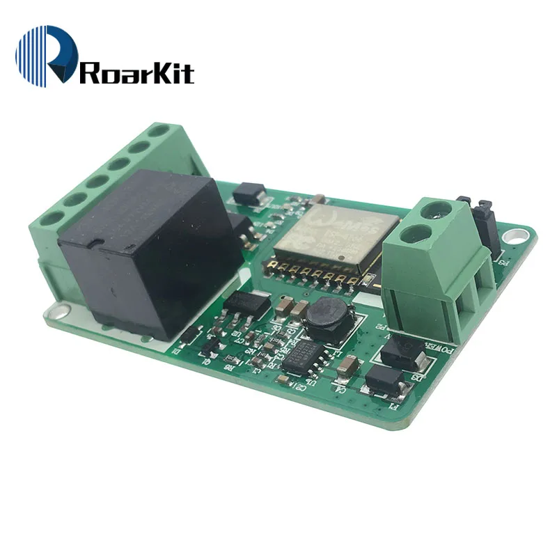 Новое поступление 1 шт. зеленый ESP8266 10A 220 в сети реле wifi модуль вход DC 7V~ 30V модули