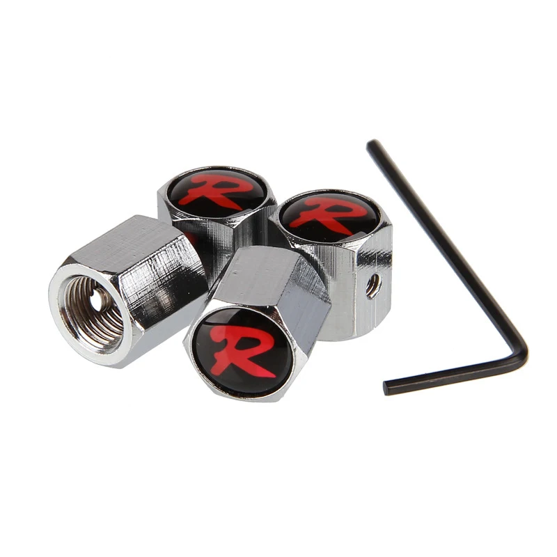 4 шт./компл. лого R шины колпачки функция &quotантипотеря Stick стайлинга автомобилей