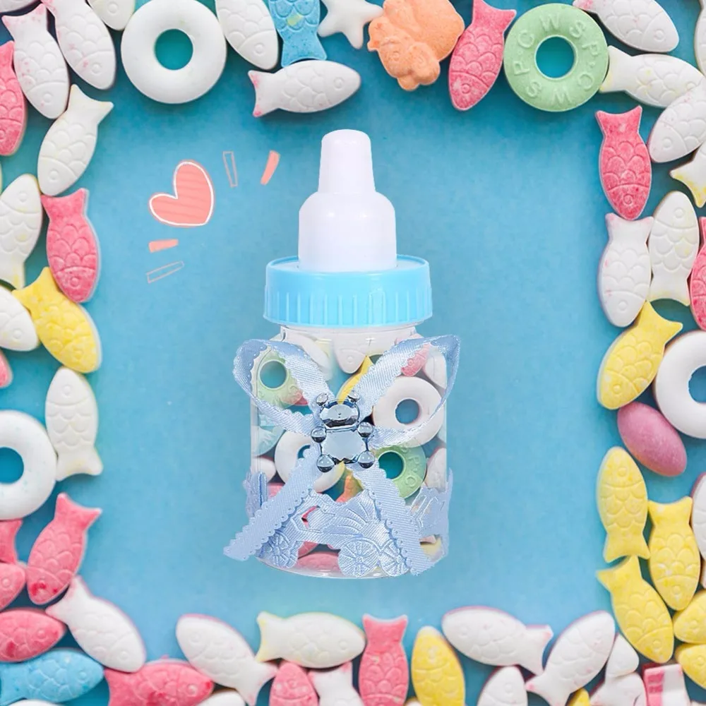 50 шт. Baby Shower бутылка для крещения подарок на день рождения крещение вечерние