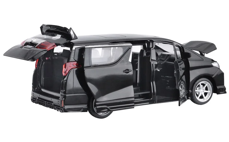 Модель автомобиля Alphard MPV из сплава металлическая игрушечная машинка