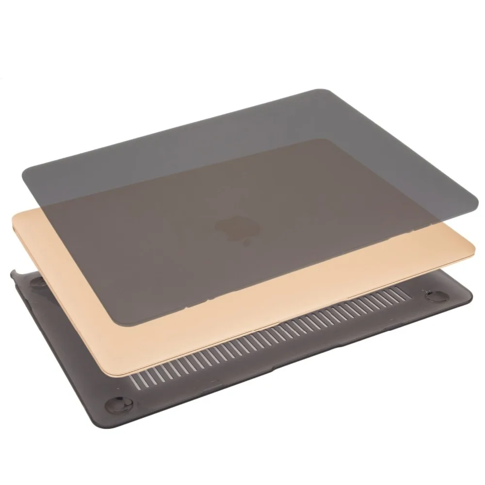 Новый разноцветный матовый чехол для Apple macbook Air Pro Retina 11 12 13 15 сумка ноутбука Mac book 6