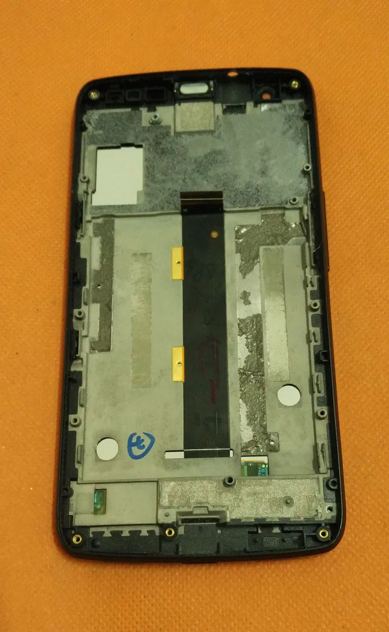 Б/у Оригинальный сенсорный экран и ЖК дисплей + Рамка для innos D6000 Octa Core 5 2 &quotFHD 1920x1080