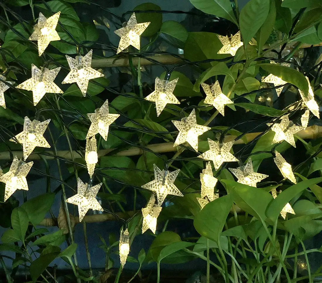 5 м 20 светодиодов солнечный светильник ing Star/Bees/ball наружный садовый украшение для
