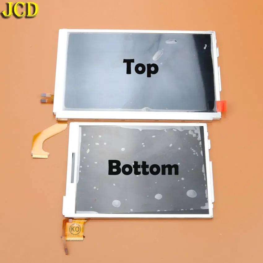JCD 1 шт. замена верхней нижней части жк-экрана Dispay совместима с Nintendo 3DS XL для LL |