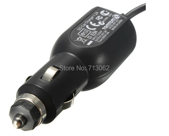 CE Certificated Replacement GPS Car Charger adapter Mini-USB For tomtom ONE 125 130 140/GO 630 720 730 740 300pcs\lot freeshipp | Мобильные