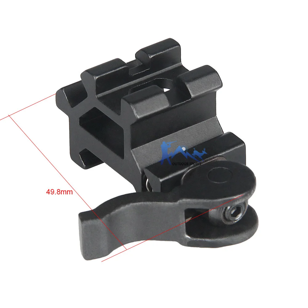 PPT Tacitcal черный 1 слот рельсовая панель для охоты на открытом воздухе CS Wargame Scope Mount