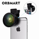 Набор объективов для профессиональной HD-камеры с универсальным зажимом ORBMART 0,45x супер широкоугольный объектив + 12,5x Супер Макро объектив фотообъектив