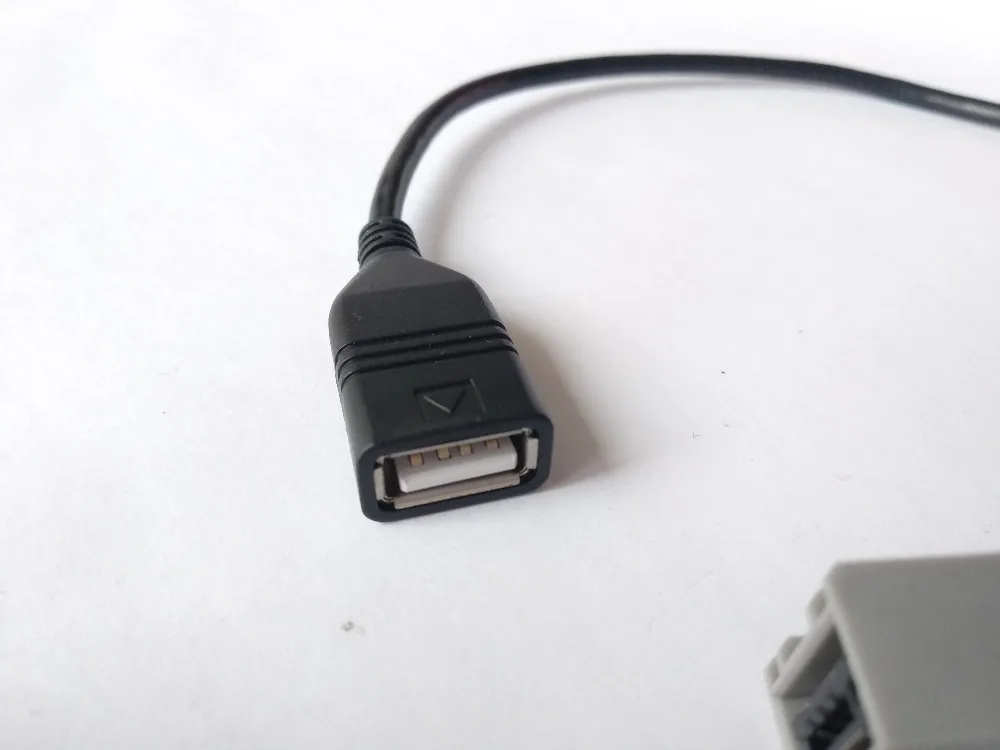 Автомобильный USB Кабельный адаптер удлинитель провода для Honda Mitsubishi 2009 вперед