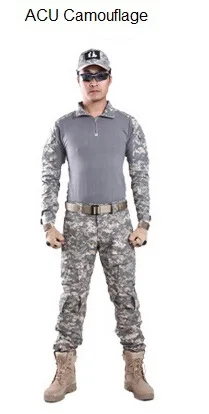 Тактическая военная униформа комплект одежды боевая тактические штаны