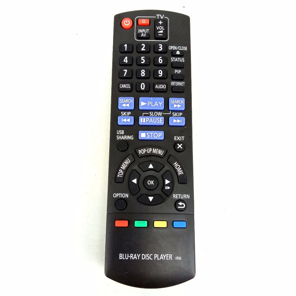Используется оригинальный для Panasonic blu ray disc player дистанционное управление N2QAYB000871
