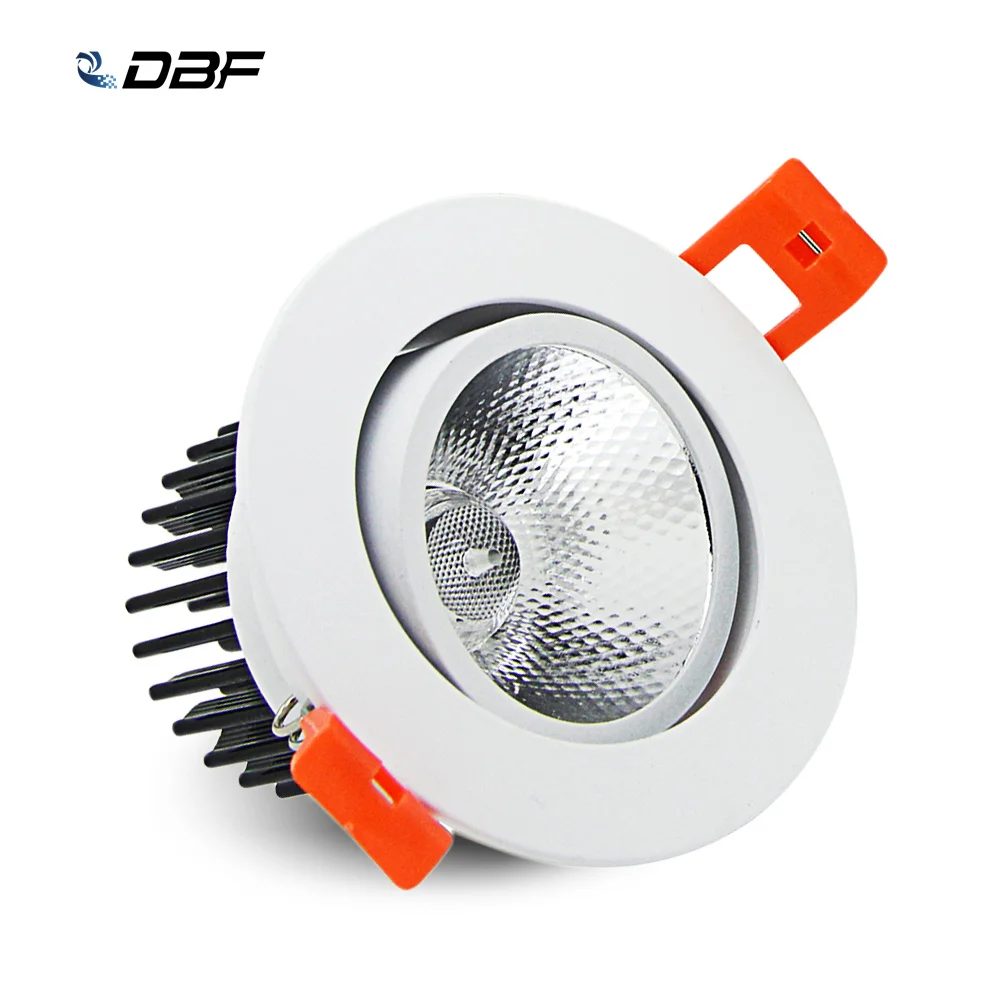 

[DBF]Super Gorgeous Dimmable LED COB Recessed Ceiling Downlight 7W/9W/12W/15W/18W Ceiling Spot Light with AC85-265V LED Driver