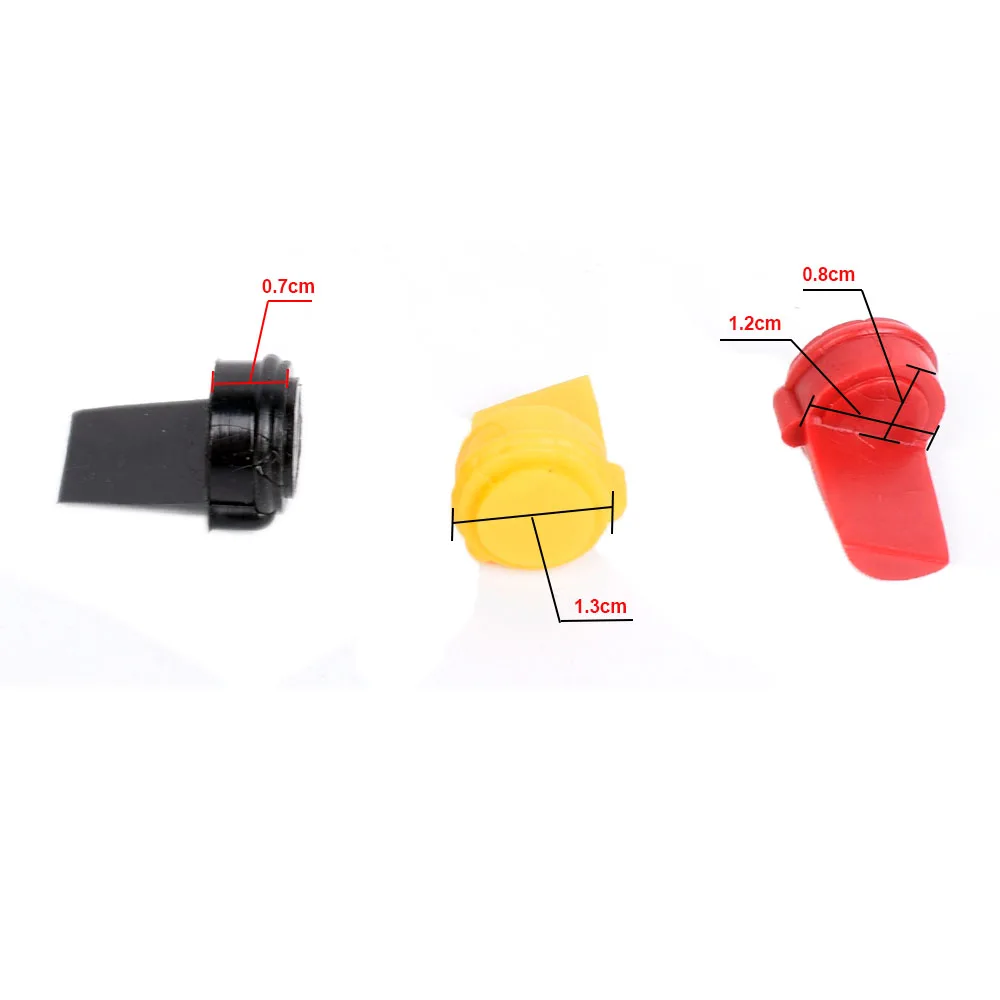 

WIPSON 5Pcs Wedge Receiver Buffer Hunting Accessories AR15 M16 Rubber Accu-Wedge Receiver Buffer for Gun Rifle Hunting