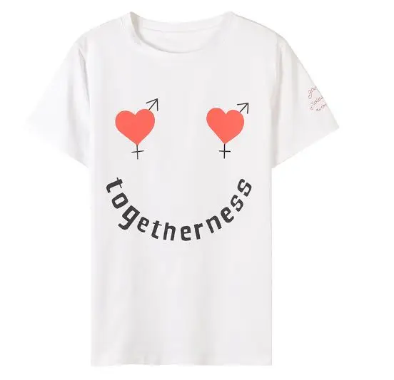 SS18 Ограниченная серия Весна ins Популярные Для женщин близко к сердцу с буквенным